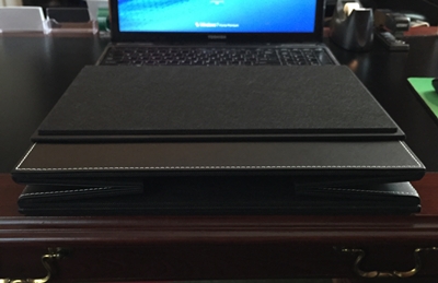folded standup desk